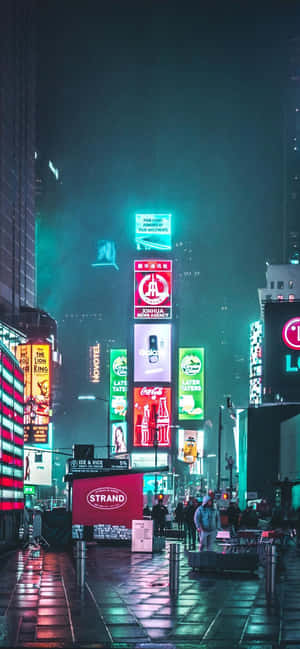 Estética Urbana Neón — Galaxia A18 Fondos de pantalla
