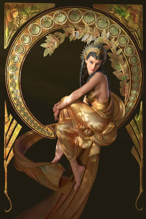 Un Retrato Icónico de Cleopatra, Reina del Nilo — POCO Pad X1 Fondos de pantalla