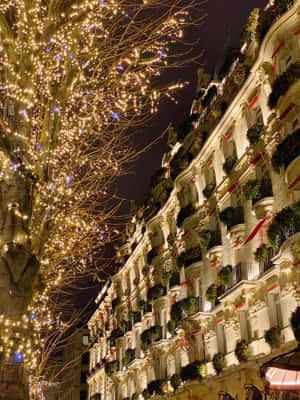 Hermosas imágenes navideñas — Luces de Navidad Fondos de pantalla