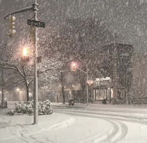 Imágenes de estética invernal — Estética de nieve Fondos de pantalla