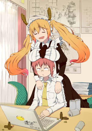 Miss Kobayashis Dragon Maid — Sirena Fondos de pantalla
