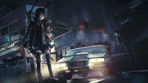 Fondo de auto anime — Anime coche Fondos de pantalla