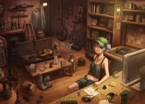 Fondo de habitación anime — Habitación anime GIF Fondos de pantalla