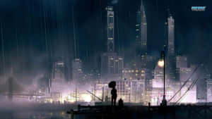 Seattle de noche — Ciudad oscura Fondos de pantalla