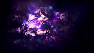 Fondo anime púrpura