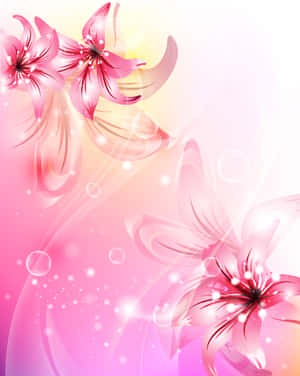 Fondo de flor rosa