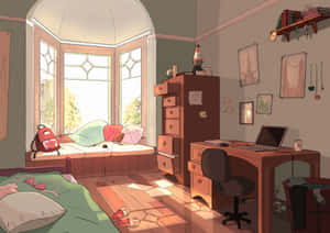 Imágenes de habitación anime — Anime escritorio Fondos de pantalla
