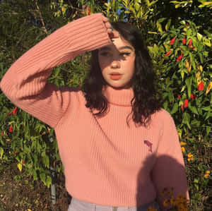 Imágenes de chica estética — Estética rosa pastel Fondos de pantalla