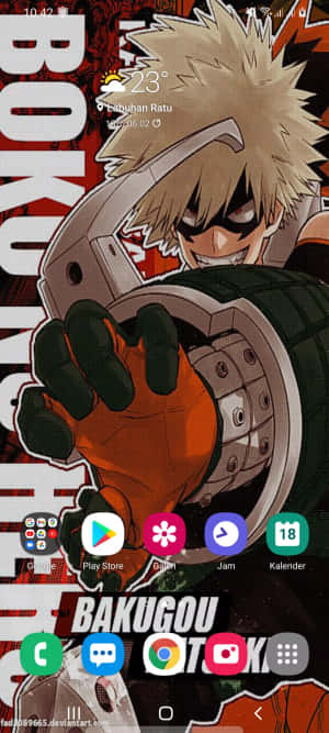Bakugo Phone — Oppo Find X Fondos de pantalla