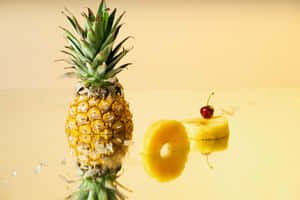 Fondo de piña — MacBook Air M2 Fondos de pantalla