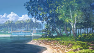 Fondo de paisaje anime — Paisaje anime Fondos de pantalla