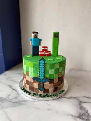 Imágenes de Pasteles de Minecraft — iPad Air 13 Fondos de pantalla