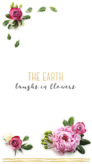 Una vibrante sinfonía floral en la pantalla de tu teléfono