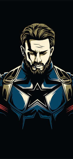 Capitán América Genial — iPhone 16 Fondos de pantalla
