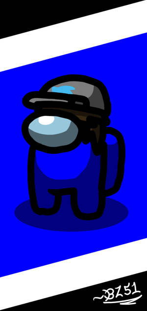 Blue Among Us — Galaxia A26 Fondos de pantalla
