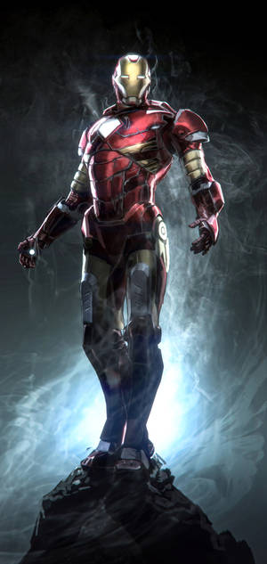 Vengador Invencible Iron Man Superhéroe — Galaxia A17 Fondos de pantalla