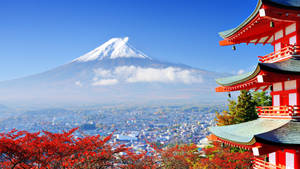 Viaje 4K Japón Fuji — Japón GIF Fondos de pantalla