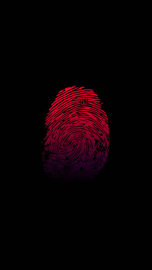 Fondo de pantalla Oneplus Red Thumbprint