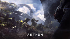 Fondo de pantalla de fortaleza en el videojuego Anthem en calidad HD — Studio Display Fondos de pantalla