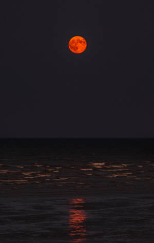 Fondo de pantalla de vista de eclipse lunar — Galaxy Tab S9 Ultra Fondos de pantalla