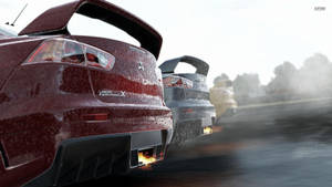 Vista en corte de auto rojo de Project Cars — Project cars Fondos de pantalla