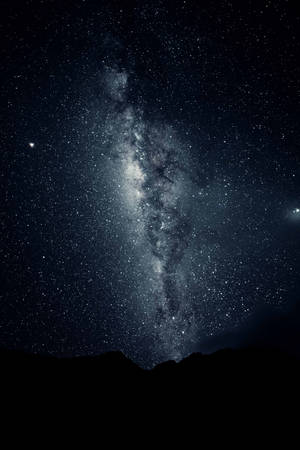 Vista Estelar del Espacio 4k para Teléfono