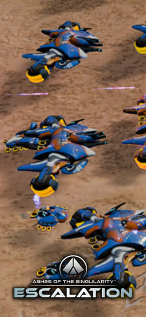 Fondo de Ashes Of The Singularity Escalation para iPhone X — Vivo X500 Pro Fondos de pantalla