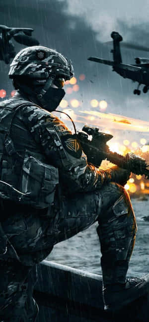 Fondo de Iphone Xs Max Battlefield 4 — Galaxia A17 Fondos de pantalla