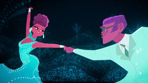 Fondo de pantalla de Vivo 2021: Marta y Andrés bailando. — Vivo Fondos de pantalla