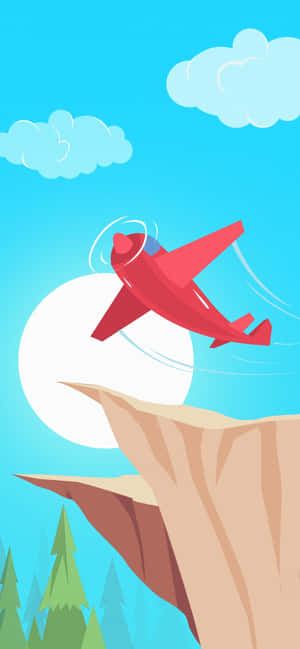 Fondo de iPhone Xs Max y Aviones Pequeños — Nothing Phone (3a) Fondos de pantalla