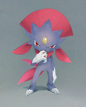 Weavile Sonriendo con Sorna — Anime para celular Fondos de pantalla