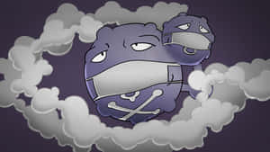 Weezing usando cubrebocas — Gaming GIF Fondos de pantalla
