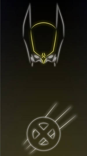 Wolverine Neón iPhone — Neón iPhone Fondos de pantalla
