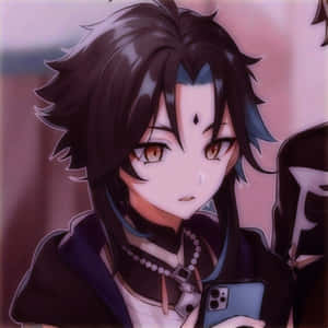 Xiao en teléfono PFP