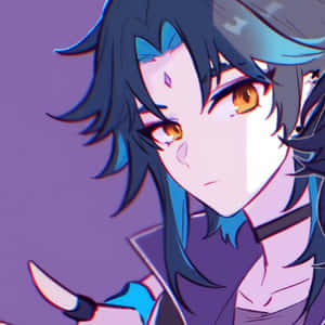 Xiao moderno señalando PFP