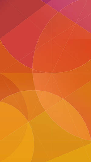Xiaomi Orange Circles — Xiaomi Fondos de pantalla