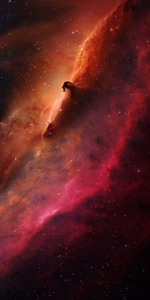 Xiaomi Smartphone con Fondo Abstracto Degradado