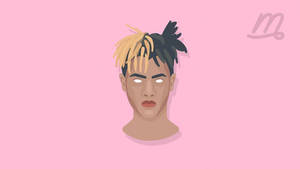 Xxxtentacion Anime Arte Rosa fondo de pantalla — Anime aesthetic GIF Fondos de pantalla