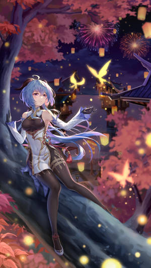 Genshin Impact Yelan — Anime para celular Fondos de pantalla