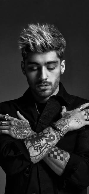 Zayn con tatuajes para iPhone — iPhone genial Fondos de pantalla
