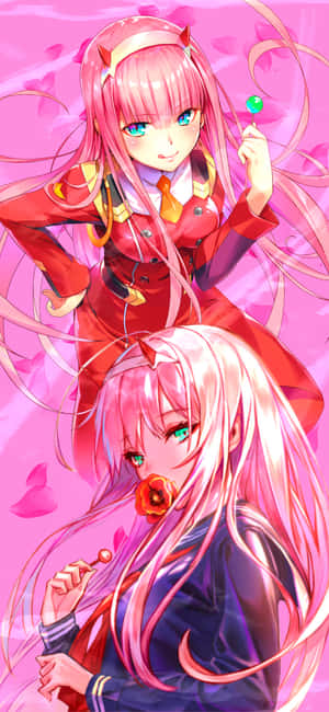 Fondo de Zero Two — Nubia A57 Fondos de pantalla