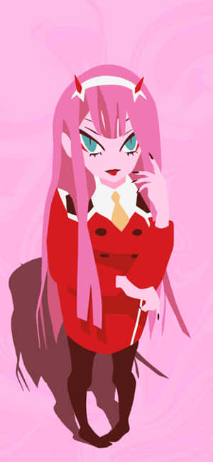 Fondo Zero Two — Nothing Phone (3a) Fondos de pantalla