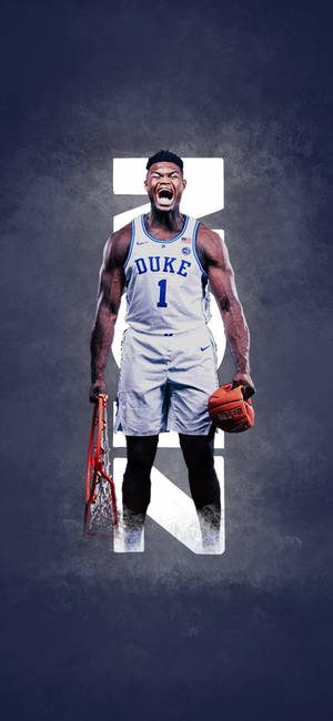 Fondo de pantalla de Zion Williamson, jugador de Duke — iPhone 11 Pro Fondos de pantalla