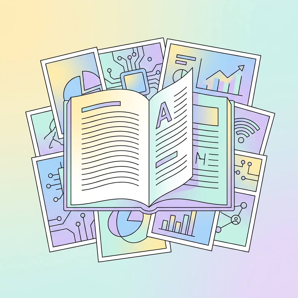 Texto y Diseño Gráfico ilustración de herramientas